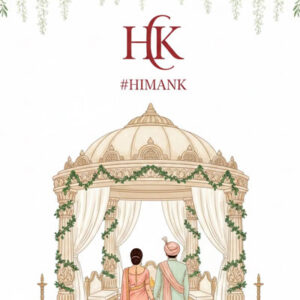 Wedding Invitation PDF 02 – Custom Digital Wedding Invite | HR Video Creation